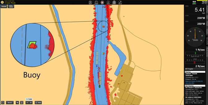 Buoy Screenshot Radar Overlay