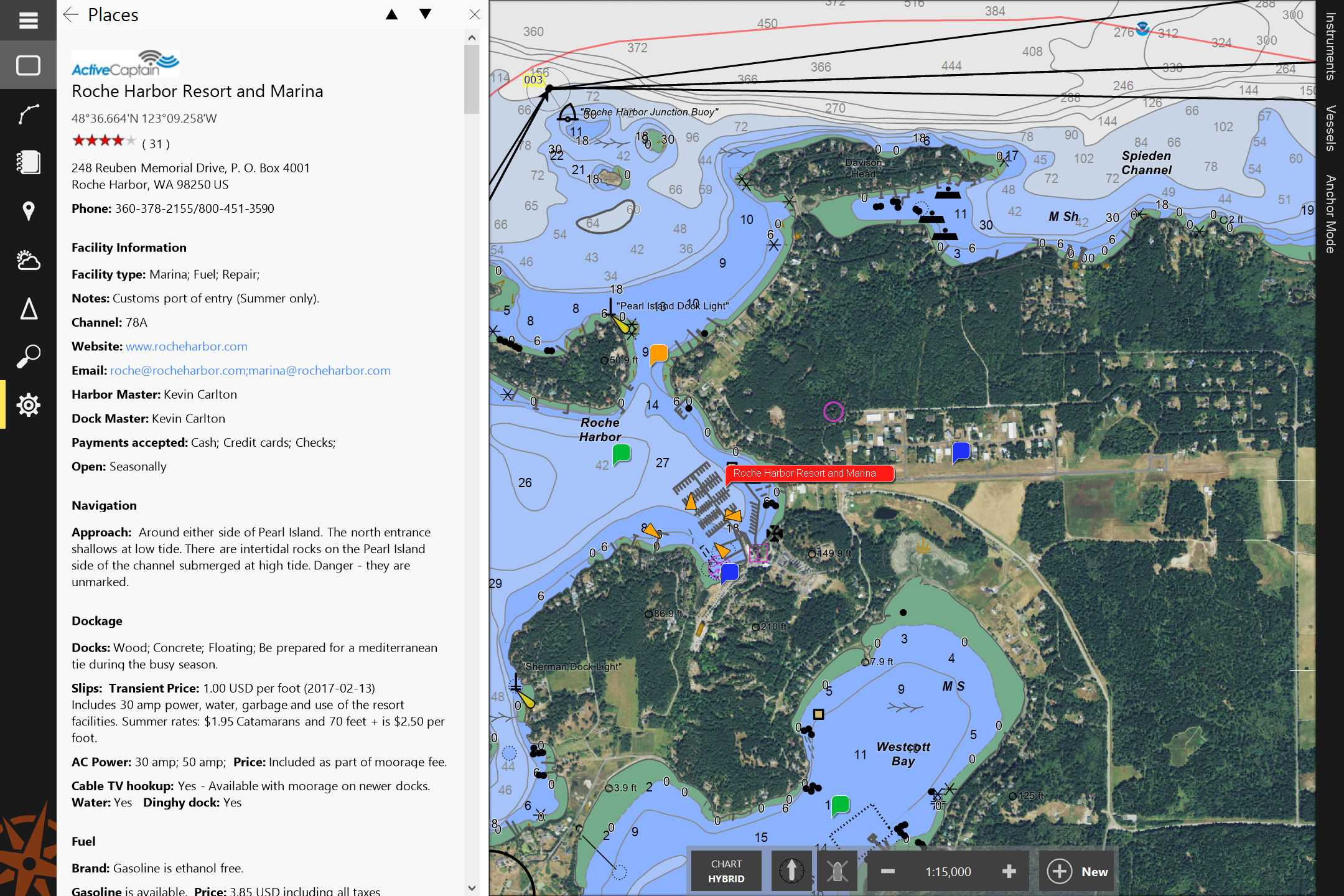 Marine Charting Software