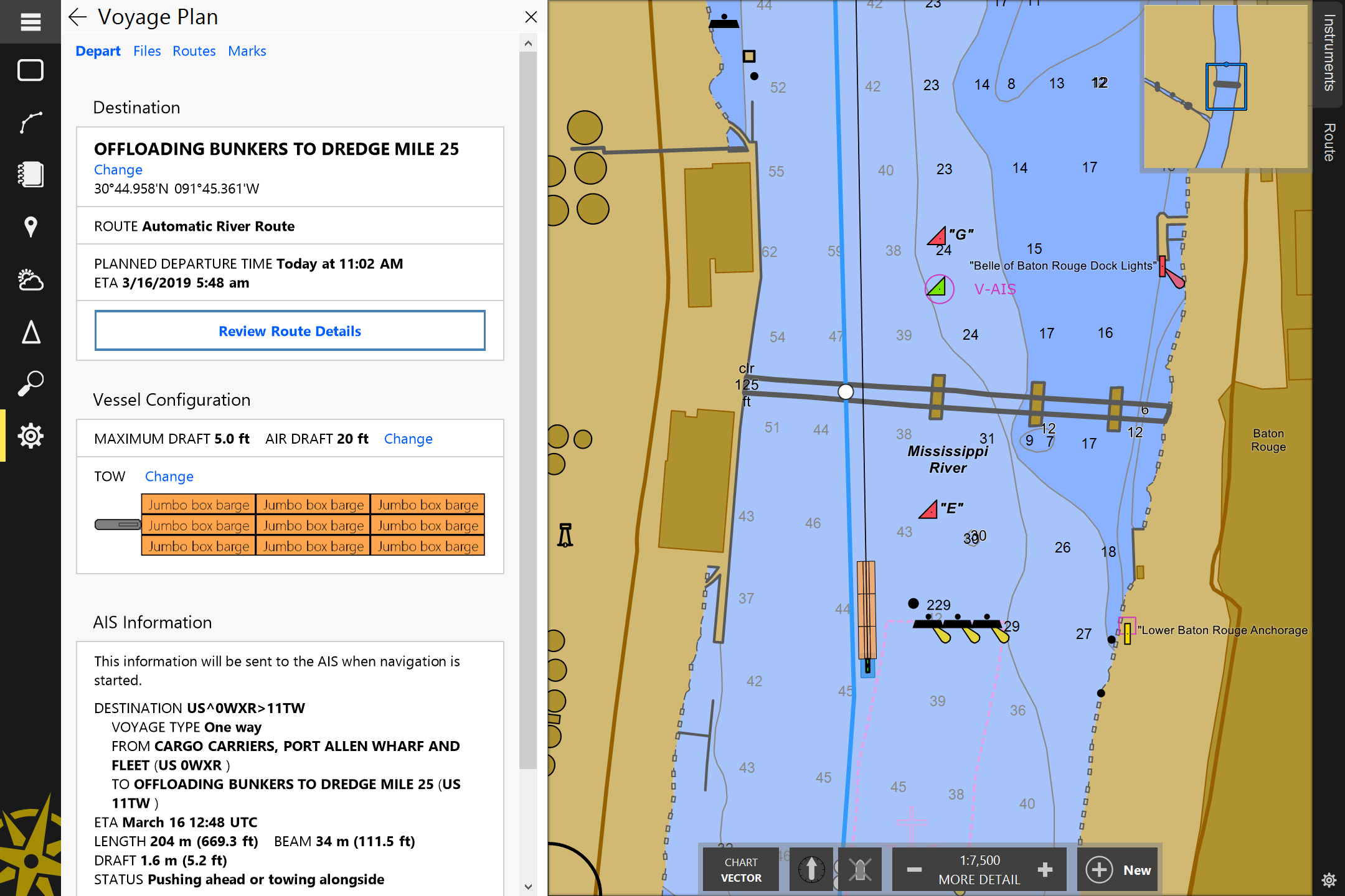 Inland River Navigation Charts